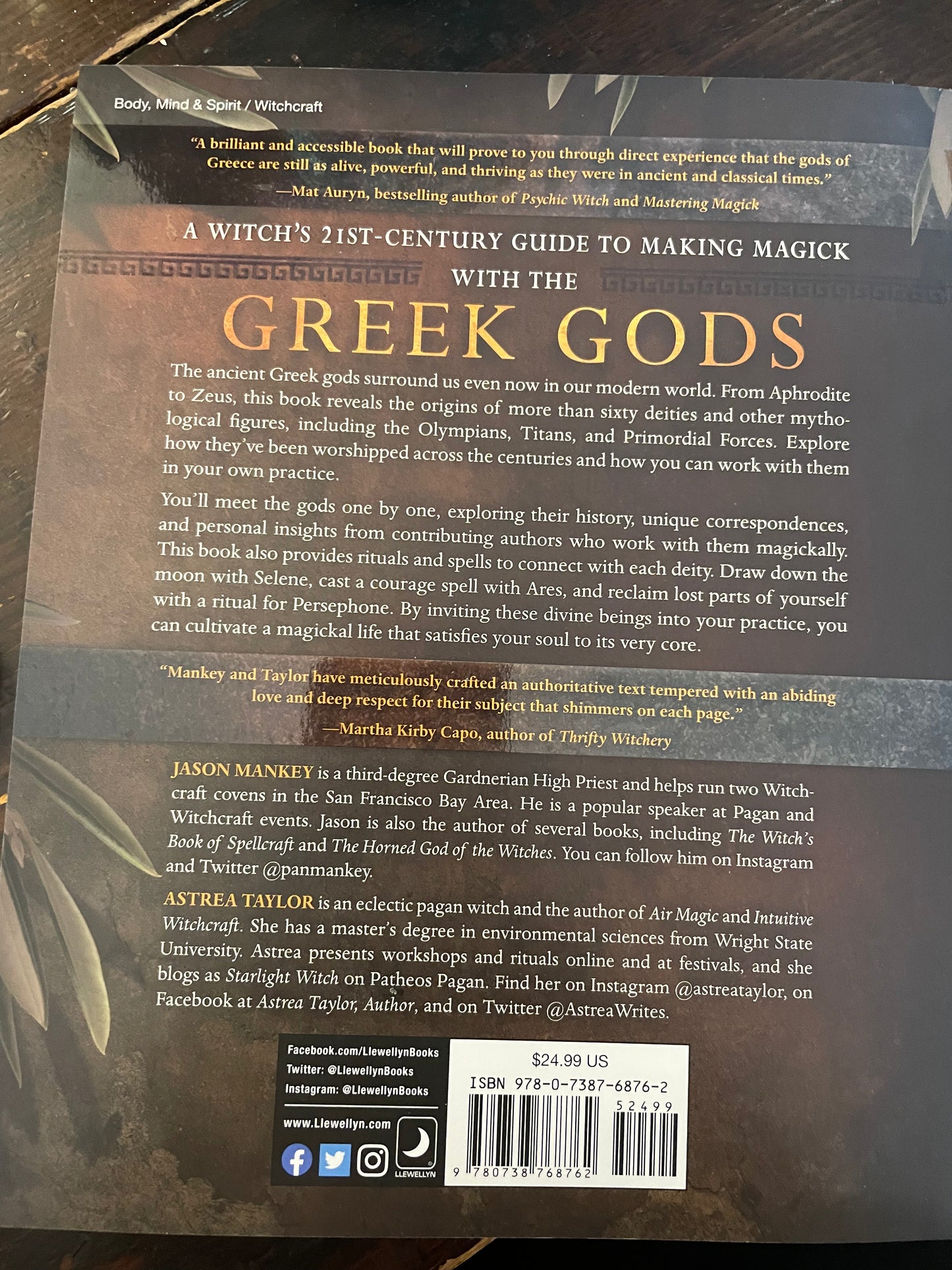 Modern Witchcraft with the Greek Gods
