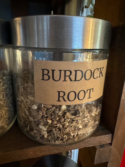 Burdock root, dried, cut, organic