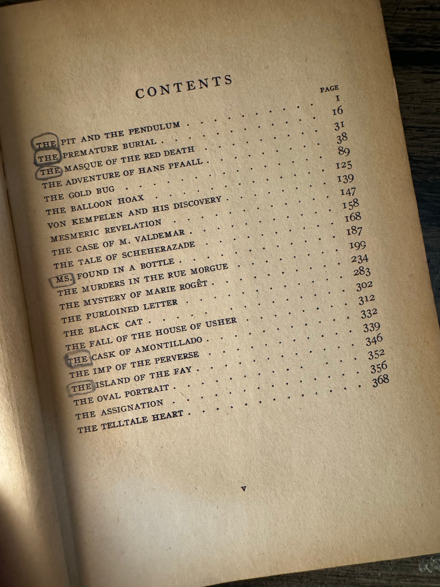 Masterpieces of Mystery by Edgar Allen Poe