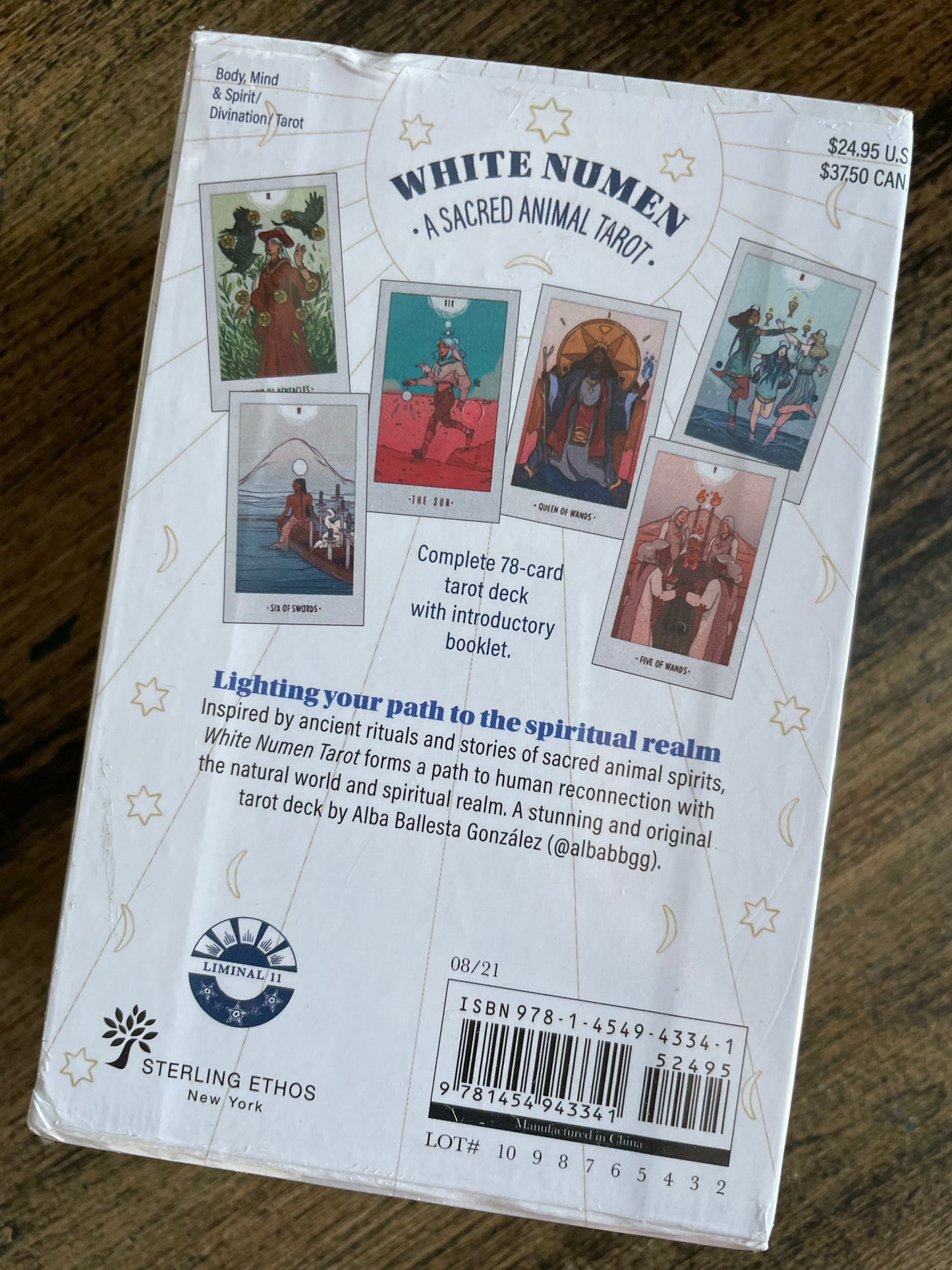 White Numen, a Sacred Animal Tarot