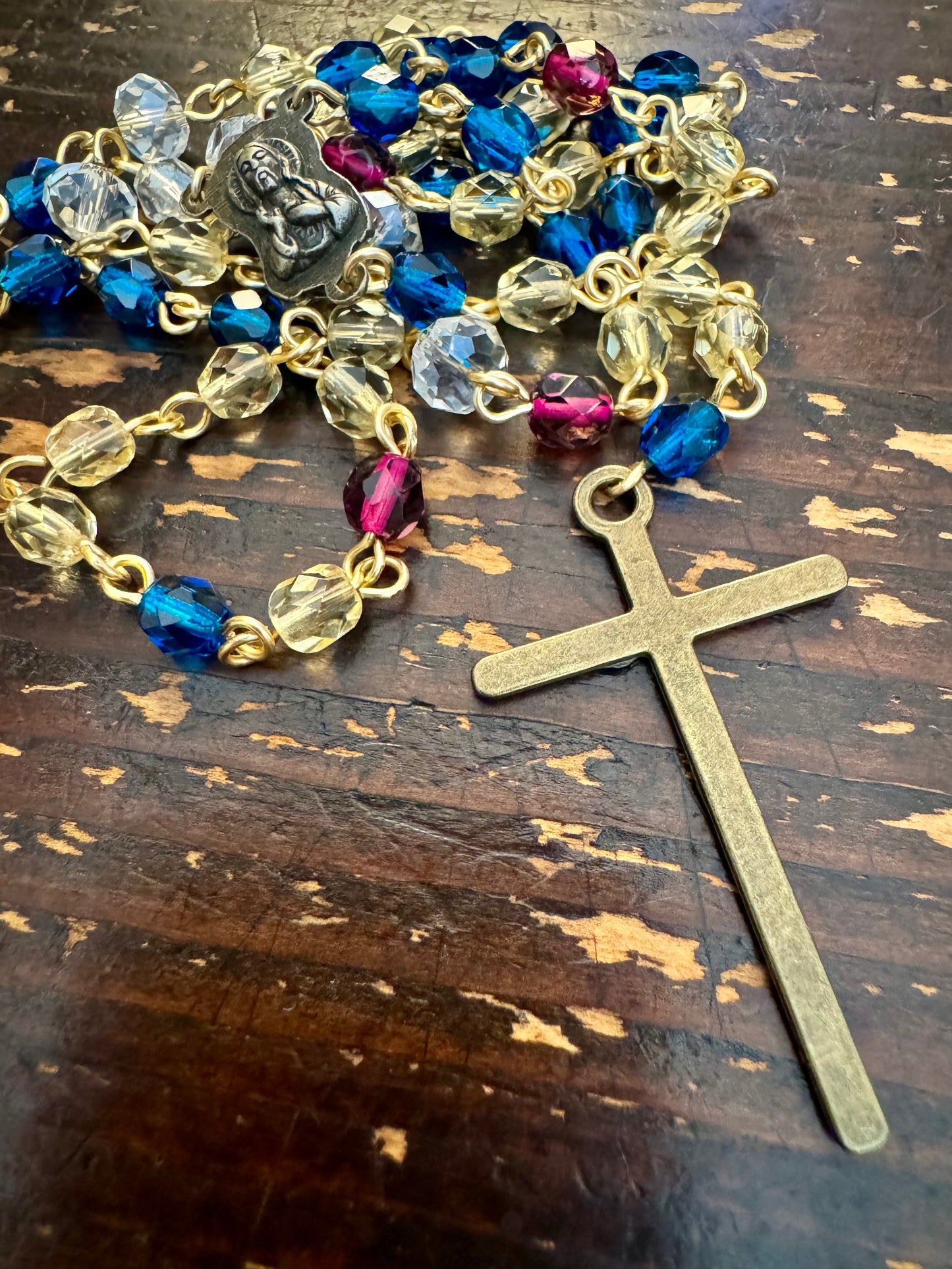 Glass Dominican Rosary