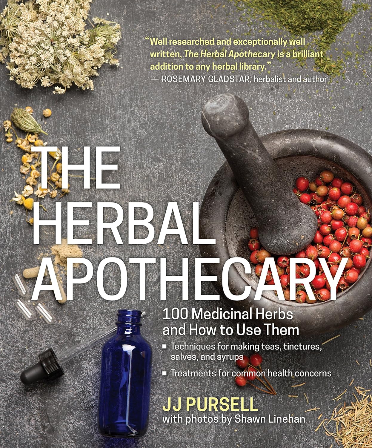 The Herbal Apothecary: 100 Medicinal Herbs and How To Use Them