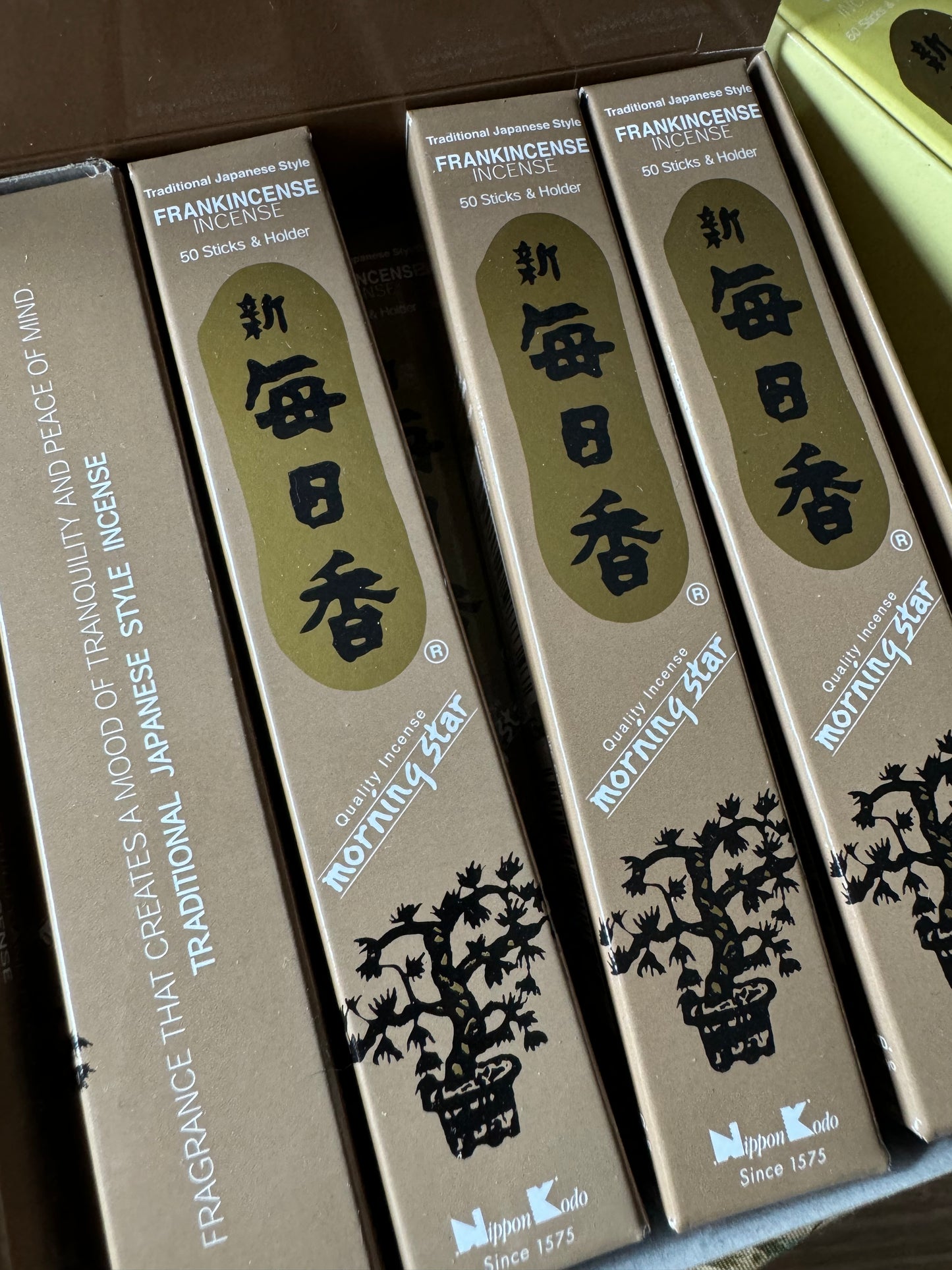 Morning Star Incense Box of 50 Sticks - 6 Varieties Available