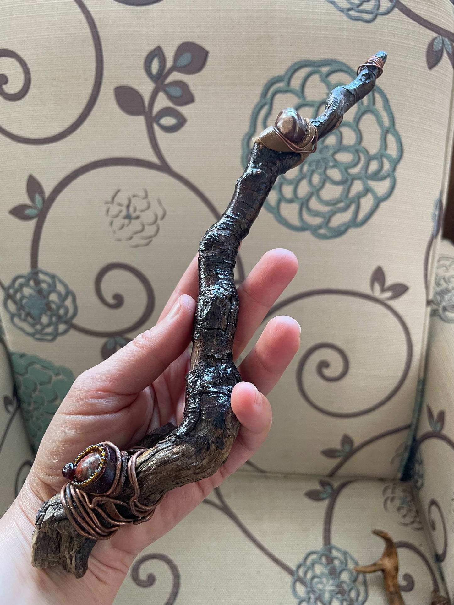 Foraged Wood Artisan Wands by Natalie Louise
