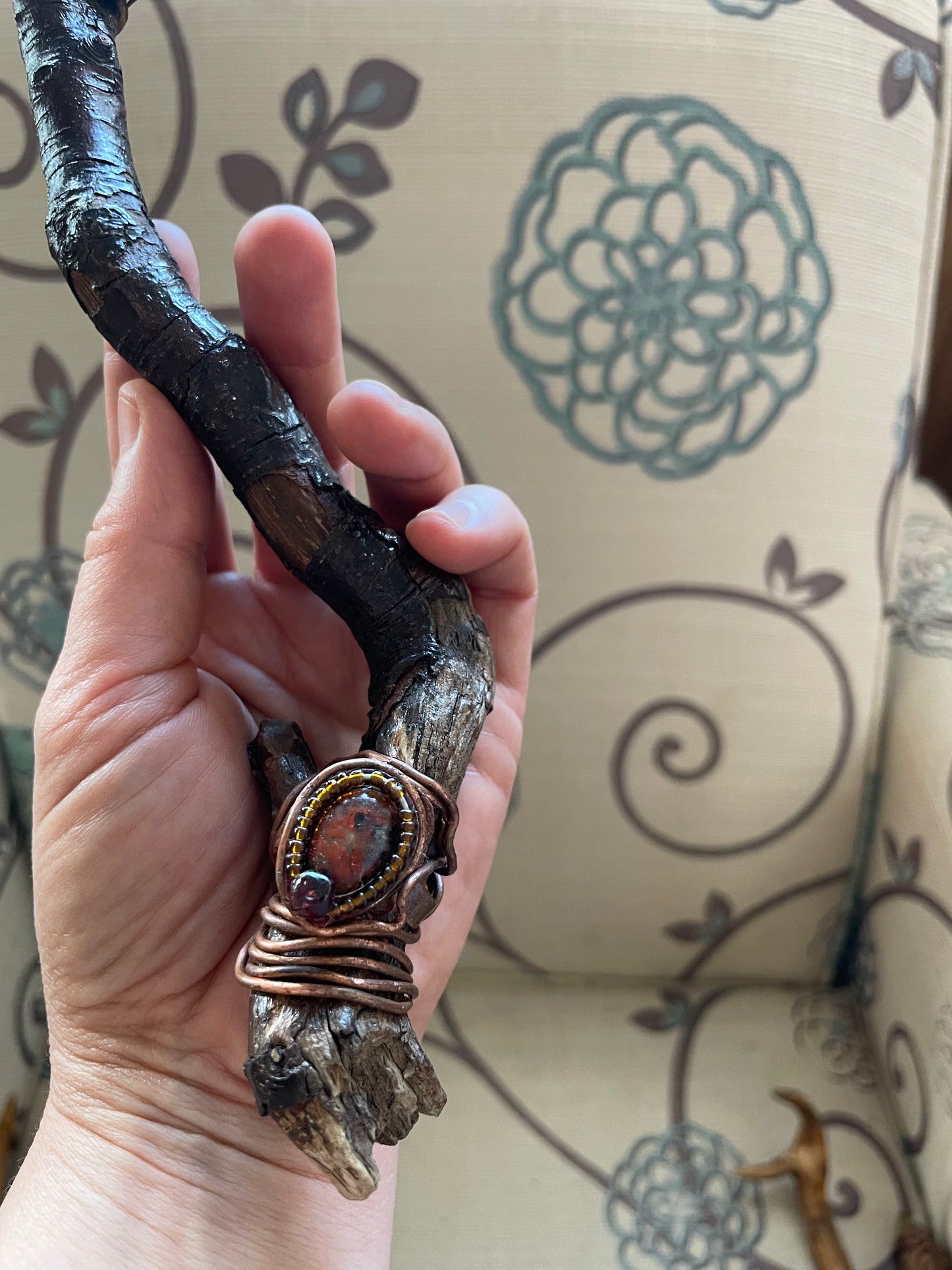 Foraged Wood Artisan Wands by Natalie Louise