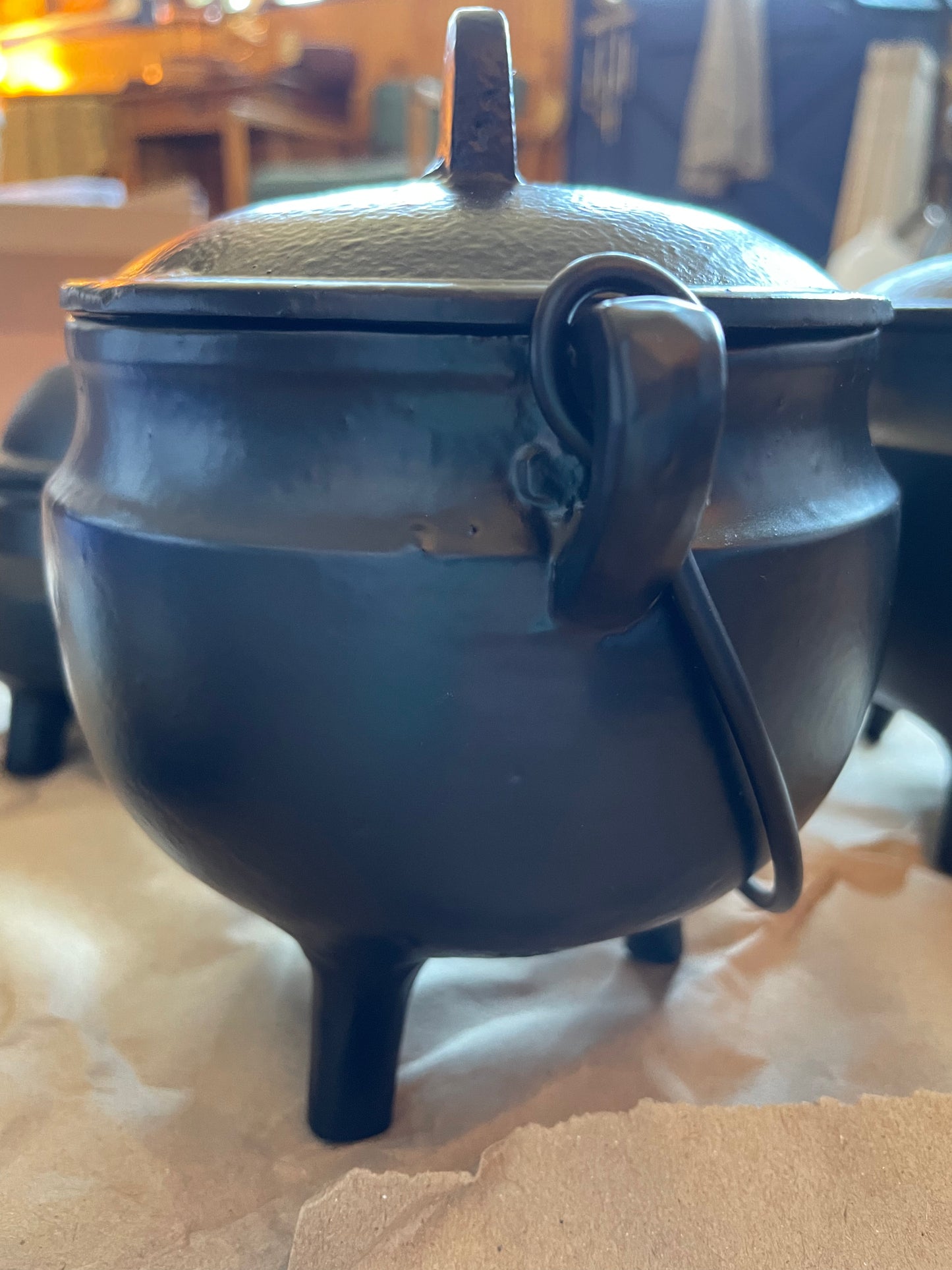 Tall Cauldron With Lid