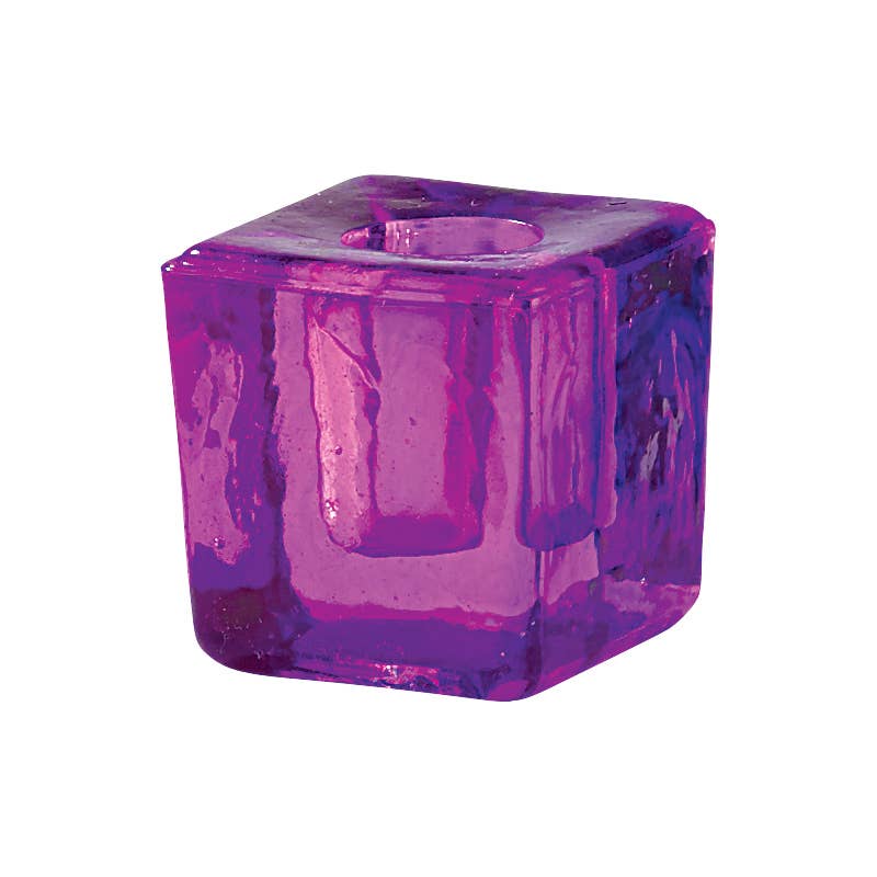 Glass Chime Candle Holder