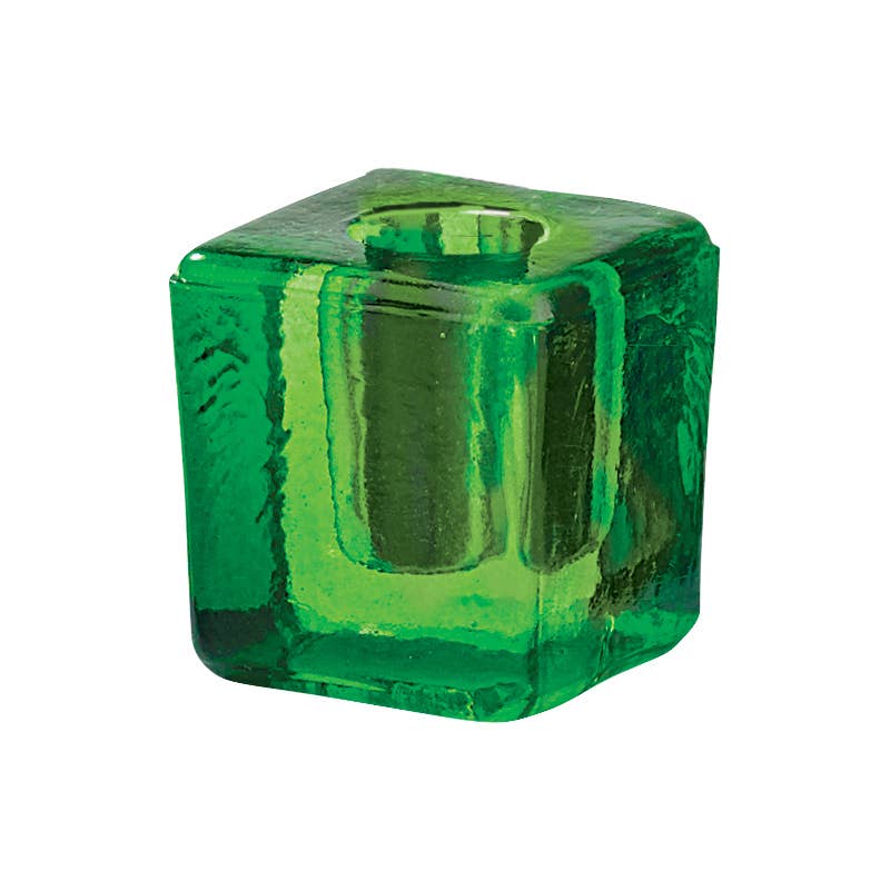 Glass Chime Candle Holder