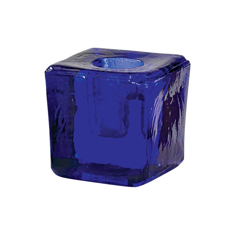 Glass Chime Candle Holder