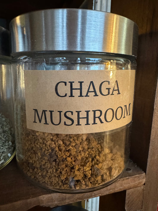 Chaga mushroom, dried, wildcrafted