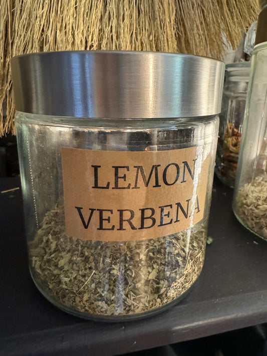 Lemon Verbena, dried, cut, organic