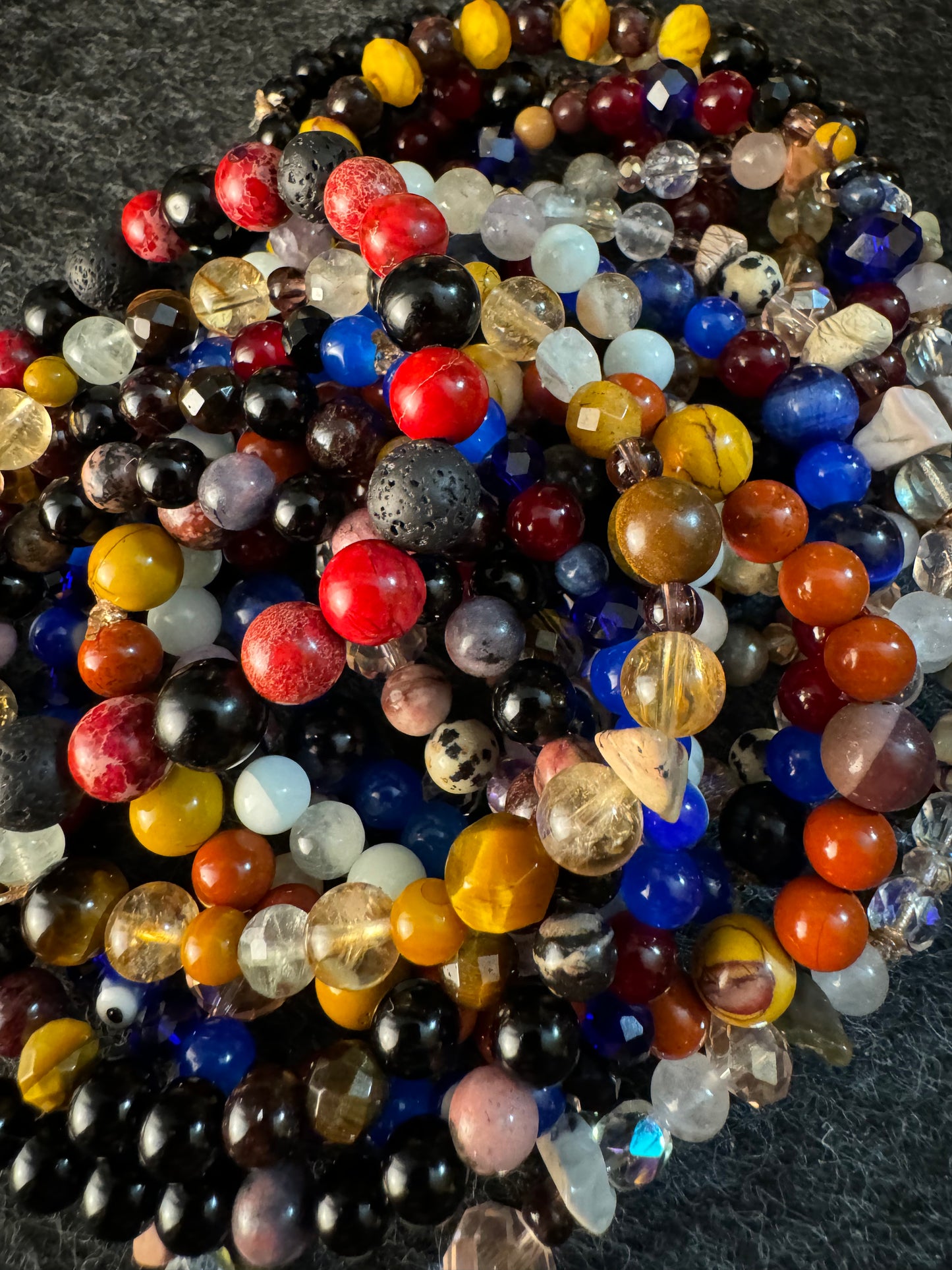 Gemstone Stretch Bracelets