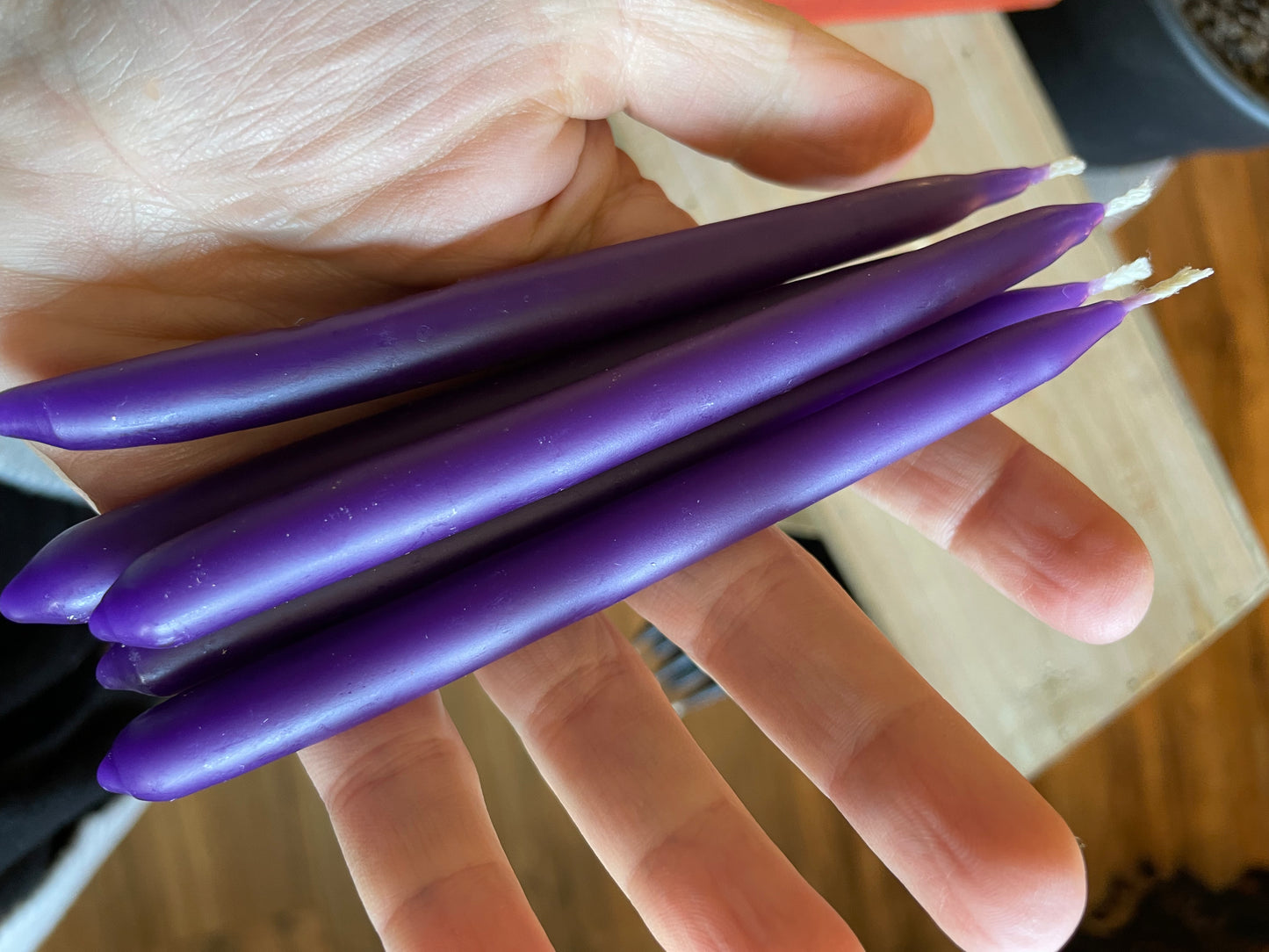 Swallow’s Nest Hand Dipped Beeswax Spell Candles