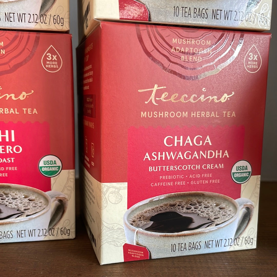 Teechino Mushroom Tea Blends