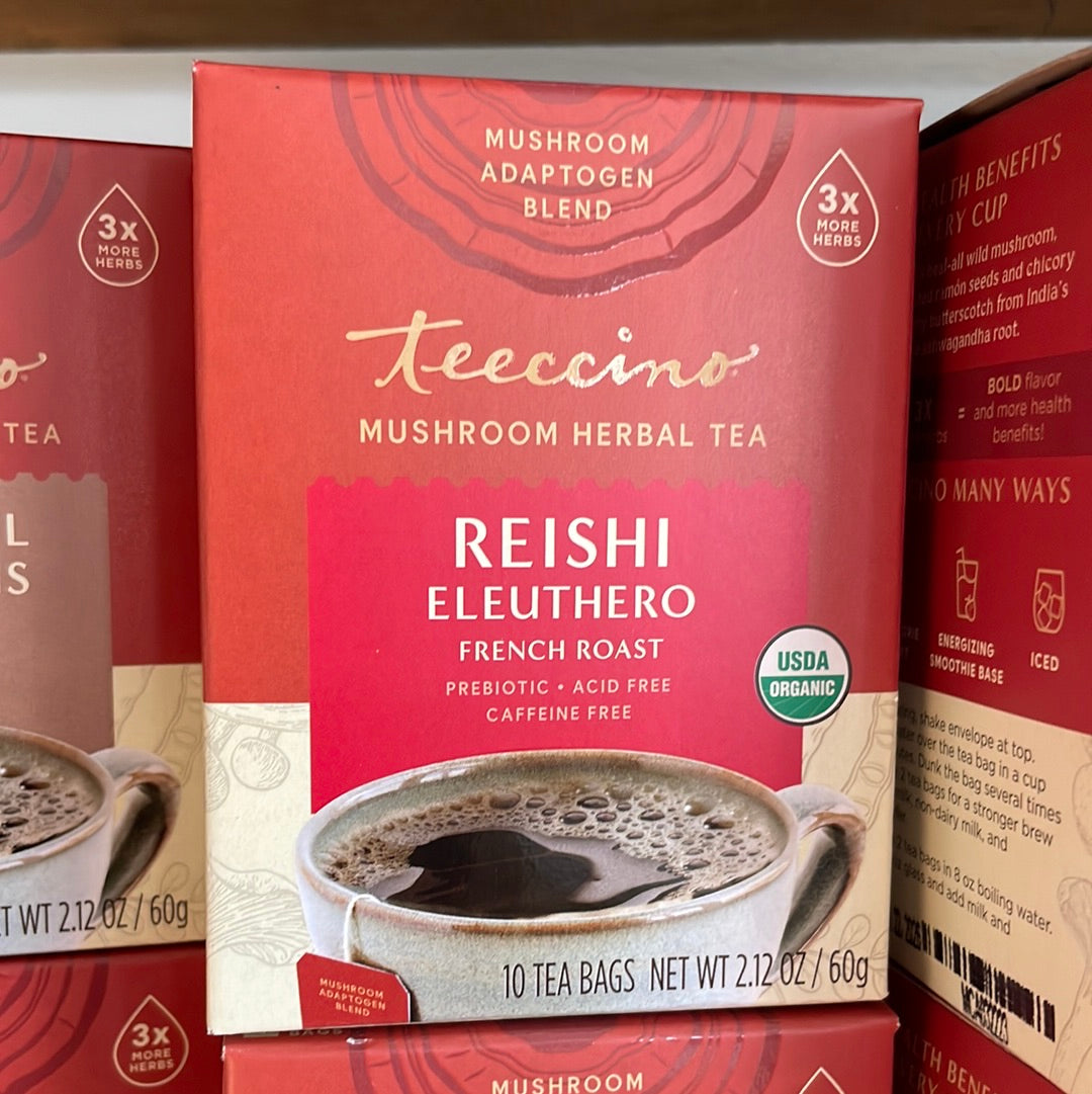 Teechino Mushroom Tea Blends