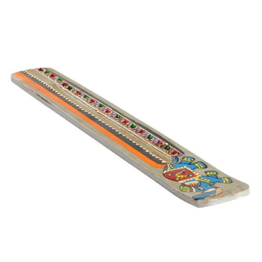 Handpainted Elephant Incense Stick Holder