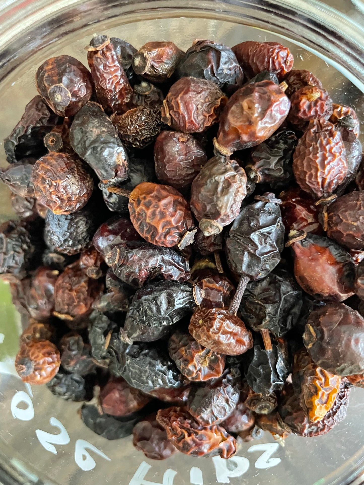 Organic Rose Hips, whole