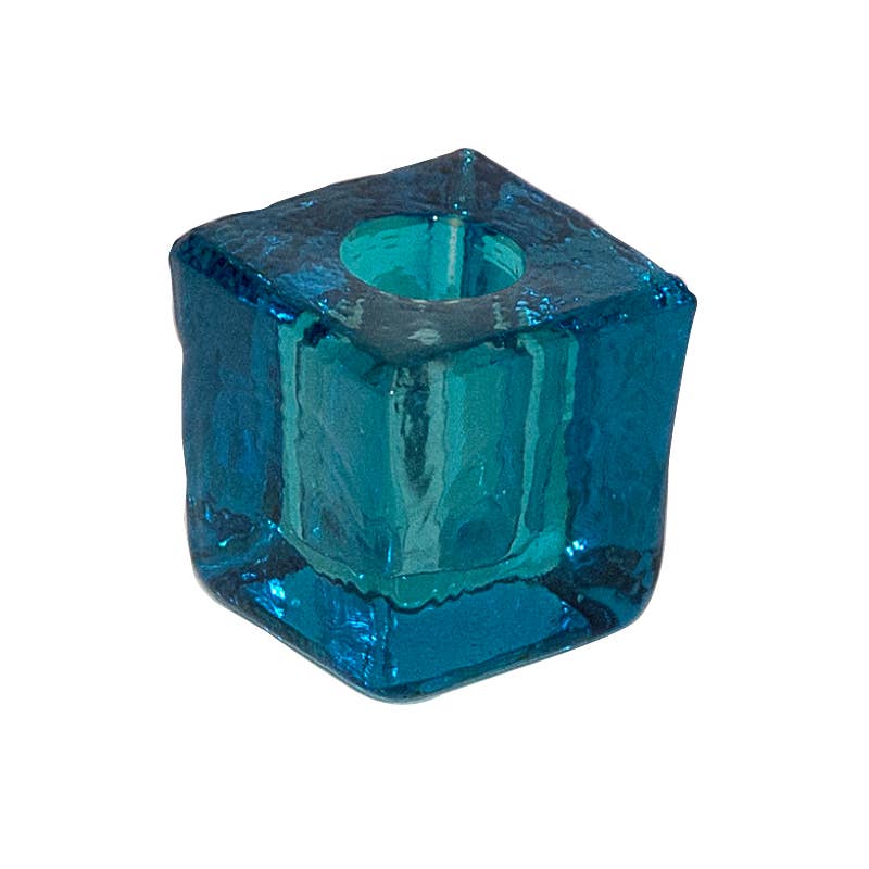 Glass Chime Candle Holder