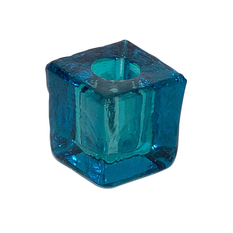 Glass Chime Candle Holder