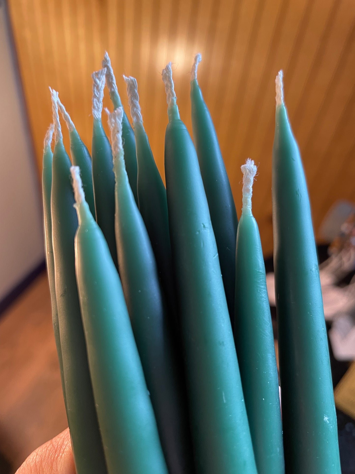 Swallow’s Nest Hand Dipped Beeswax Spell Candles