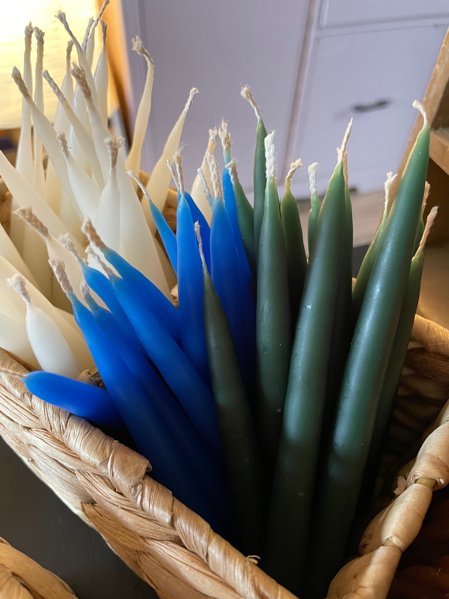 Swallow’s Nest Hand Dipped Beeswax Spell Candles